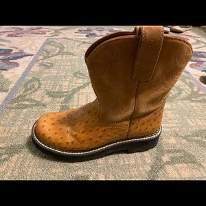 Ariat Fatbaby Boots Women's Leather Upper size 7B